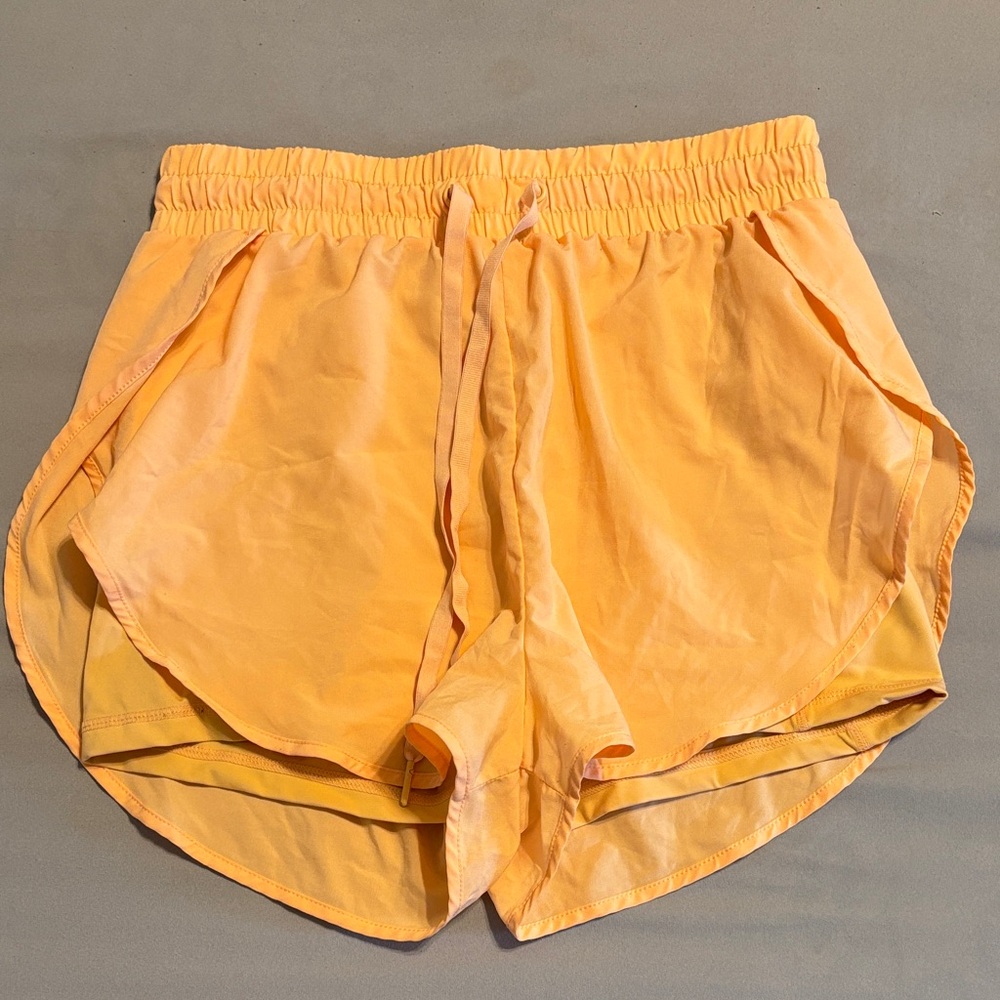 BuffBunny Vibrant Orange Athletic Shorts